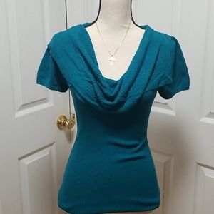 Vanity cowl neck shirt